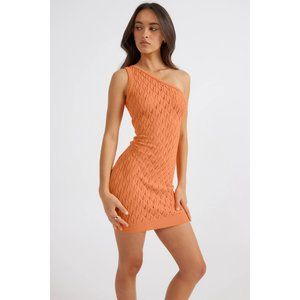 NWT Claire One Shoulder Mini Dress